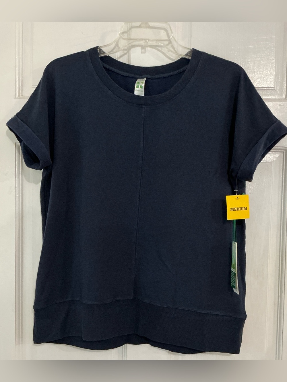 NEW GREEN TEA NAVY TOP